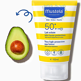 Mustela Sun Lotion SPF 50+ Yüksek Koruma Faktörlü Güneş Losyonu 100ml - 2