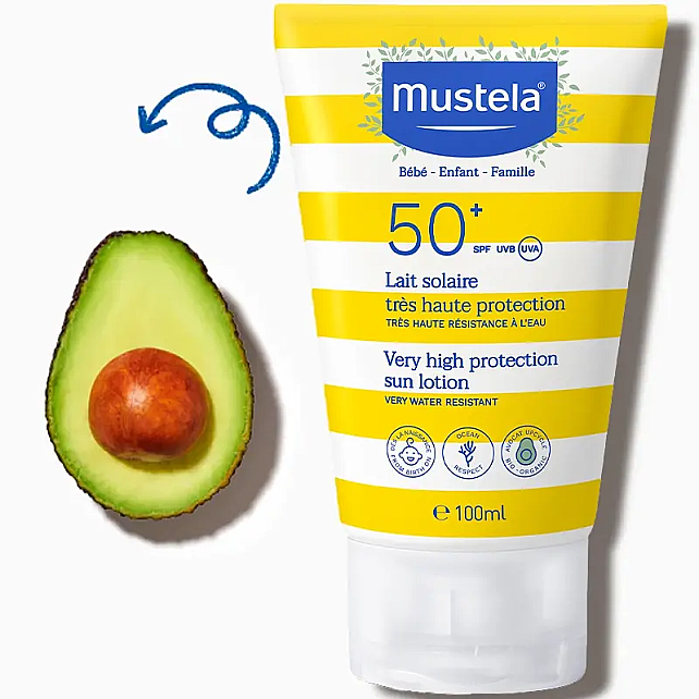 Mustela Sun Lotion SPF 50+ Yüksek Koruma Faktörlü Güneş Losyonu 100ml - 2