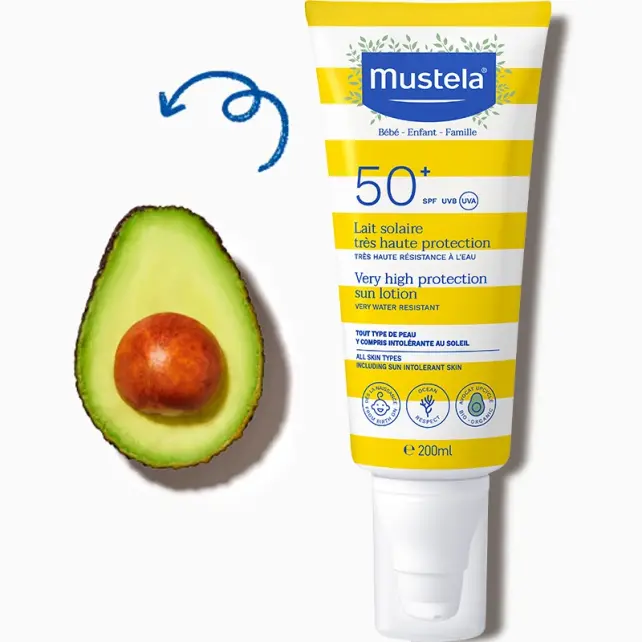 Mustela Sun Lotion SPF 50+ Yüksek Koruma Faktörlü Güneş Losyonu 200ml - 2