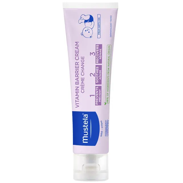 Mustela Vitamin Barrier 1-2-3 Cream - Pişik Önleyici Bakım Kremi 100ml - 1