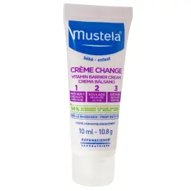 Mustela Vitamin Barrier 1-2-3 Cream - Pişik Önleyici Bakım Kremi 10ml - 1