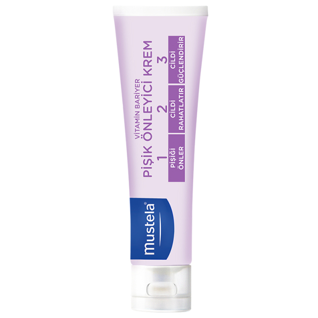 Mustela Vitamin Barrier 1-2-3 Cream - Pişik Önleyici Bakım Kremi 50ml - 1