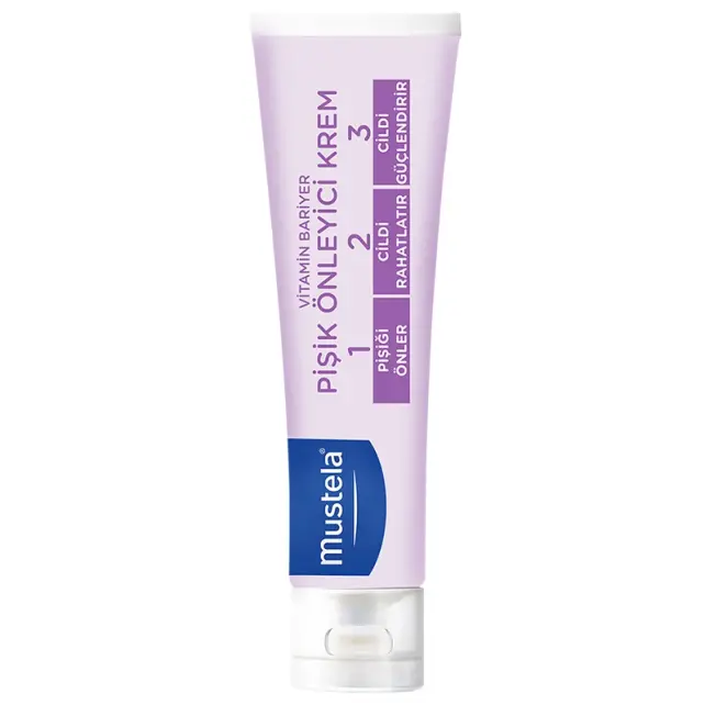Mustela Vitamin Barrier 1-2-3 Cream - Pişik Önleyici Bakım Kremi 50ml - 1