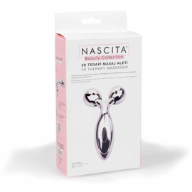 Nascita 3D Terapi Masaj Aleti - Altın Gümüş - Nascita