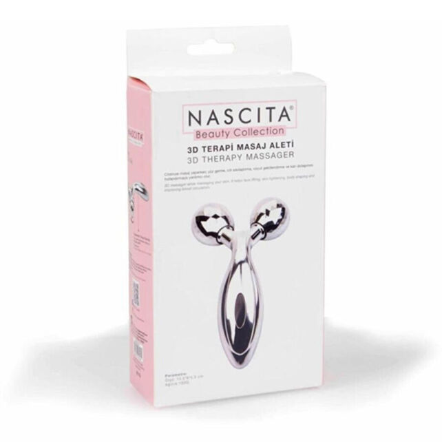 Nascita 3D Terapi Masaj Aleti - Altın Gümüş - 1