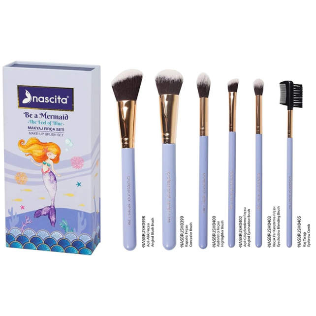 Nascita Be a Mermaid Deniz Kızı Serisi - Makyaj Fırça Seti Kutulu - 2