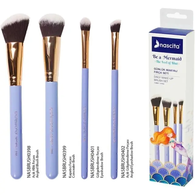 Nascita Be a Mermaid Günlük Makyaj Fırça Seti No: 88 - 2