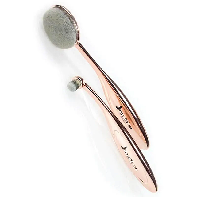 Nascita Bronzy Glow Oval Fırça Seti 2'li - 1