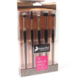 Nascita Brush Make Up Addicts - Göz Makyaj Fırça Seti 5'li - Nascita