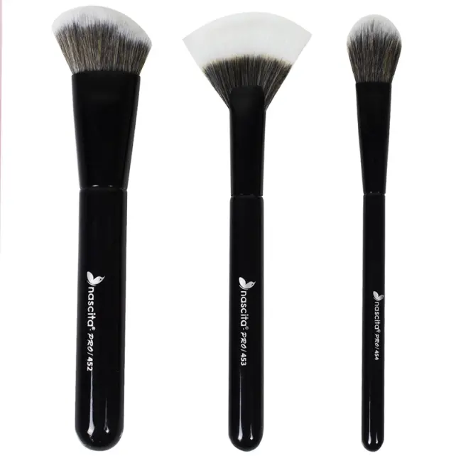 Nascita Çok Amaçlı Makyaj Fırça Seti 3'lü No: 100 - 2