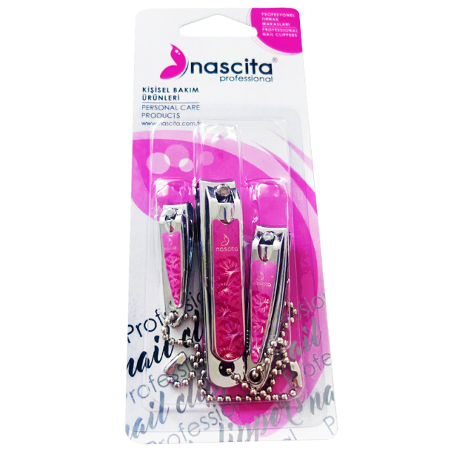 Nascita El Tırnak Makası Desenli 3'lü - 1