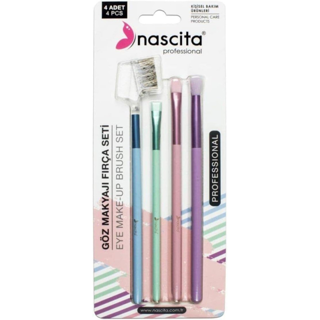 Nascita Göz Makyaj Fırça Seti 4'lü No: 73 - 1