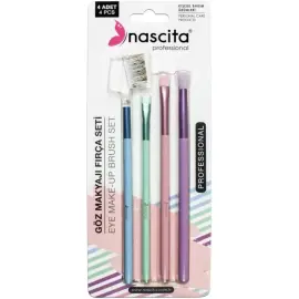 Nascita Göz Makyaj Fırça Seti 4'lü No: 73 - Nascita