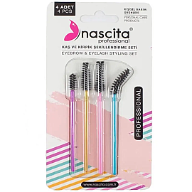 Nascita Kaş ve Kirpik Şekillendirme Seti 4'lü - Nascita