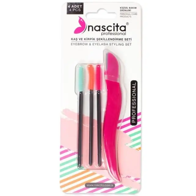 Nascita Kaş ve Kirpik Şekillendirme Seti 4'lü - 1