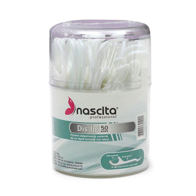 Nascita Kürdanlı Diş İpi 50 Adet - 1