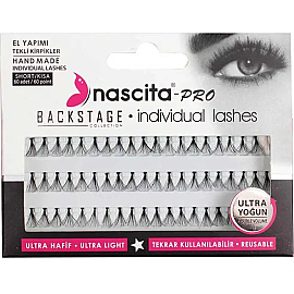 Nascita Pro Backstage Collection - El Yapımı Tekli Takma Kirpik Short 60 Adet - Nascita