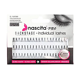 Nascita Pro Backstage Collection - İnce Uçlu Tekli Takma Kirpik Medium 60 Adet - Nascita