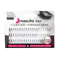 Nascita Pro Backstage Collection - İnce Uçlu Tekli Takma Kirpik Short 60 Adet - 2