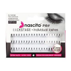 Nascita Pro Backstage Collection - İnce Uçlu Tekli Takma Kirpik Short 60 Adet - 2