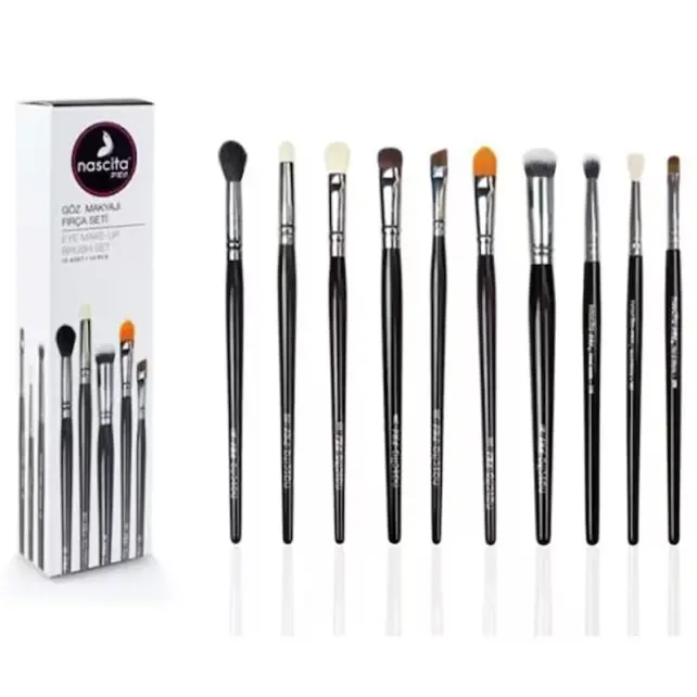 Nascita Pro Göz Makyaj Fırça Seti 10'lu - 2