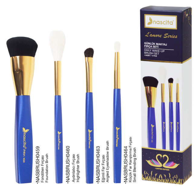 Nascita Pro Lamore Series - Günlük Makyaj Fırça Seti No: 107 - 2
