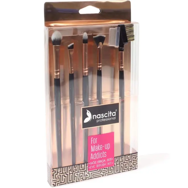 Nascita Professional Brush Make Up Addicts - Göz Makyaj Fırça Seti - 1