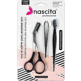 Nascita Professional Kaş ve Kirpik Şekillendirme Seti - Nascita