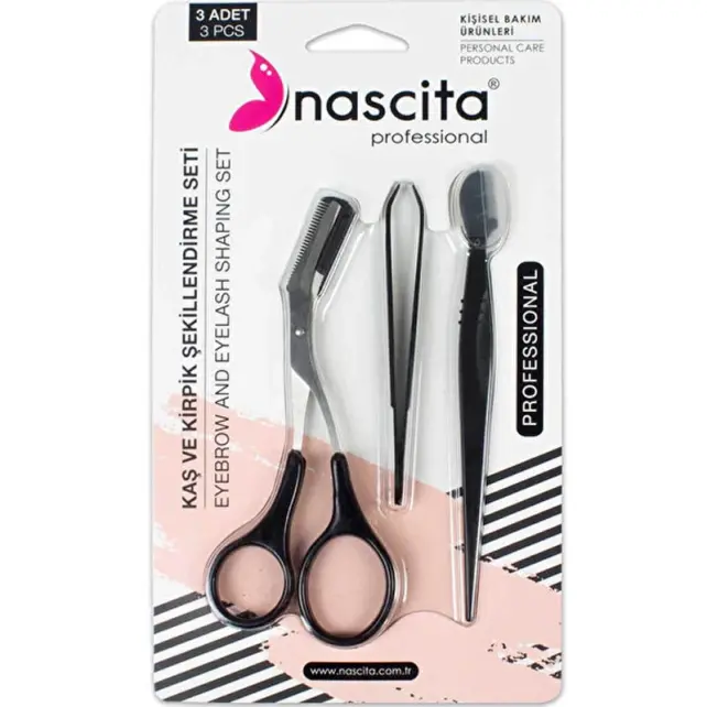 Nascita Professional Kaş ve Kirpik Şekillendirme Seti - 1