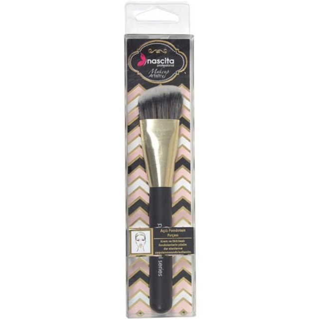 Nascita Professional Series Fondation Brush - Açılı Fondöten Fırçası No: 115 - 1