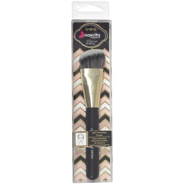 Nascita Professional Series Fondation Brush - Açılı Fondöten Fırçası No: 115 - 1