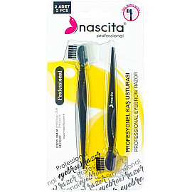 Nascita Profesyonel Kaş Usturası 2'li Çift Taraklı - Nascita