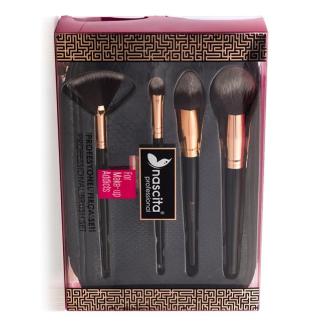 Nascita Profesyonel Makyaj Fırça Seti - Çantalı - 2