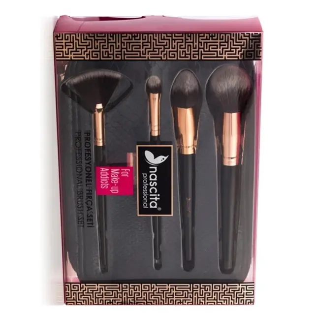 Nascita Profesyonel Makyaj Fırça Seti - Çantalı - 2