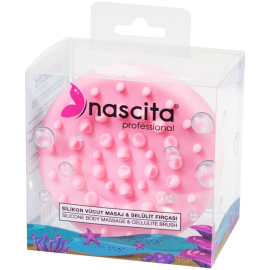 Nascita Silikon Vücut Masaj ve Selülit Fırçası - Pembe - 4