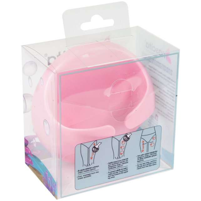 Nascita Silikon Vücut Masaj ve Selülit Fırçası - Pembe - 5