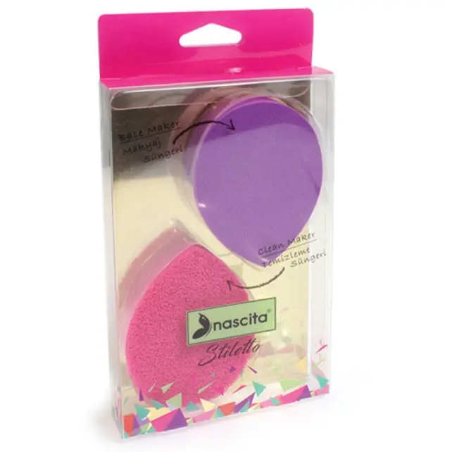 Nascita Stiletto Mini Sponge Set 2'li - Makyaj Süngeri - 1
