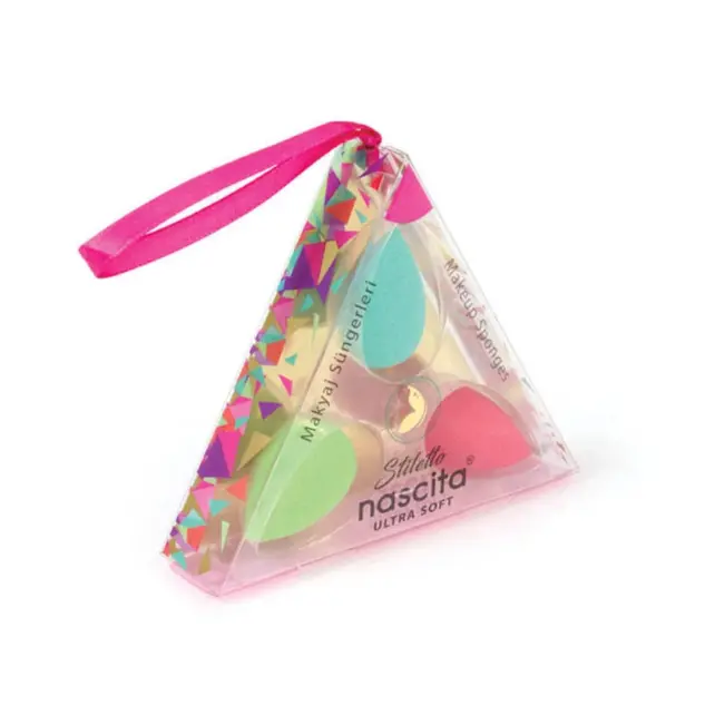 Nascita Stiletto Mini Sponge Set 3'lü - Makyaj Süngeri - 1