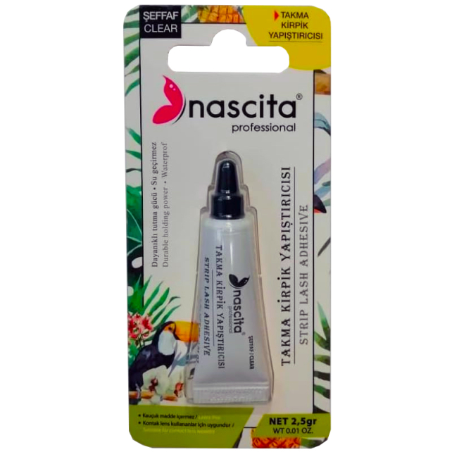 Nascita Takma Kirpik Yapıştırıcı Şeffaf 2,5GR - 1