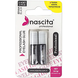 Nascita Takma Kirpik Yapıştırıcı - Siyah 2'li - Nascita