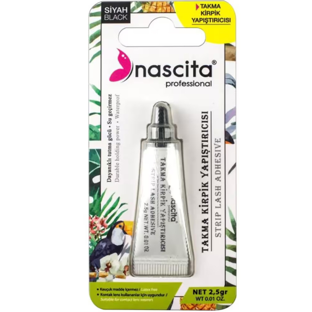 Nascita Takma Kirpik Yapıştırıcı Siyah 2,5GR - 1