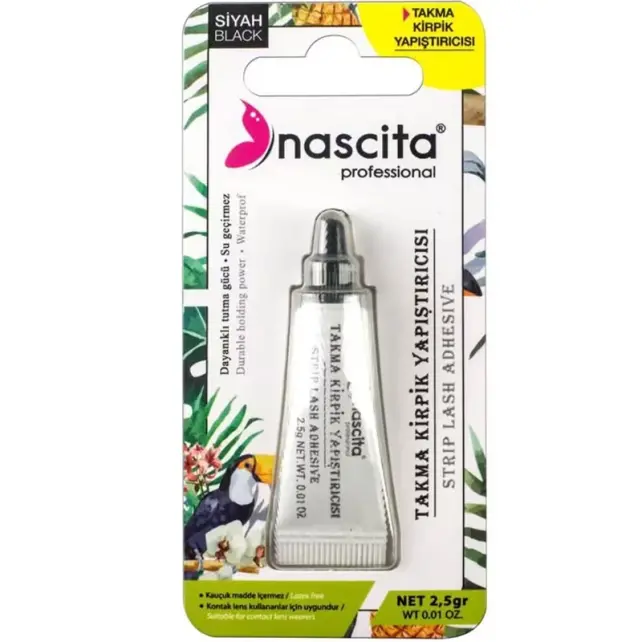 Nascita Takma Kirpik Yapıştırıcı Siyah 2,5GR - 1
