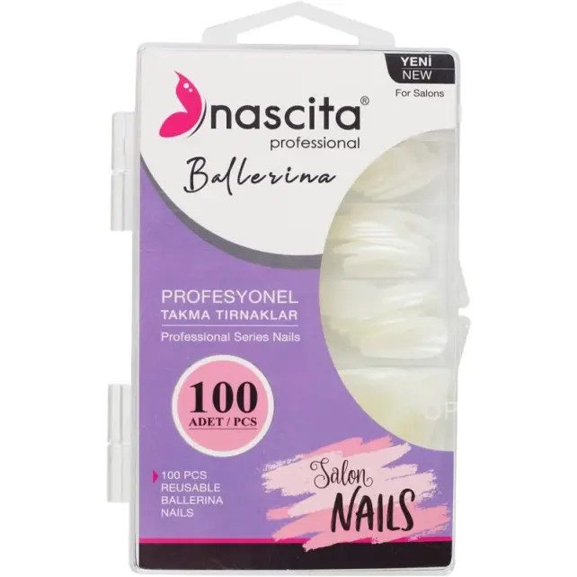 Nascita Takma Tırnak - Ballerina 100 Adet - 1