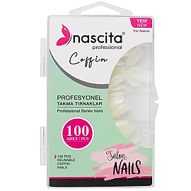 Nascita Takma Tırnak - Coffin 100 Adet - Nascita