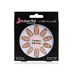 Nascita Takma Tırnak - Gold Printing - Nascita