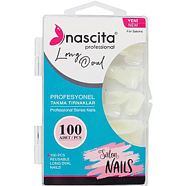 Nascita Takma Tırnak - Long Oval 100 Adet - Nascita