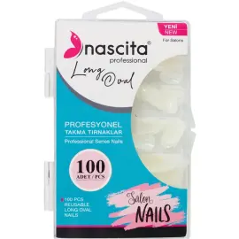 Nascita Takma Tırnak - Long Oval 100 Adet - Nascita