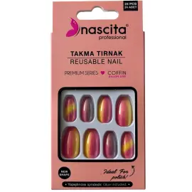 Nascita Takma Tırnak - Renkli Coffin No: 184 24 Adet - Nascita