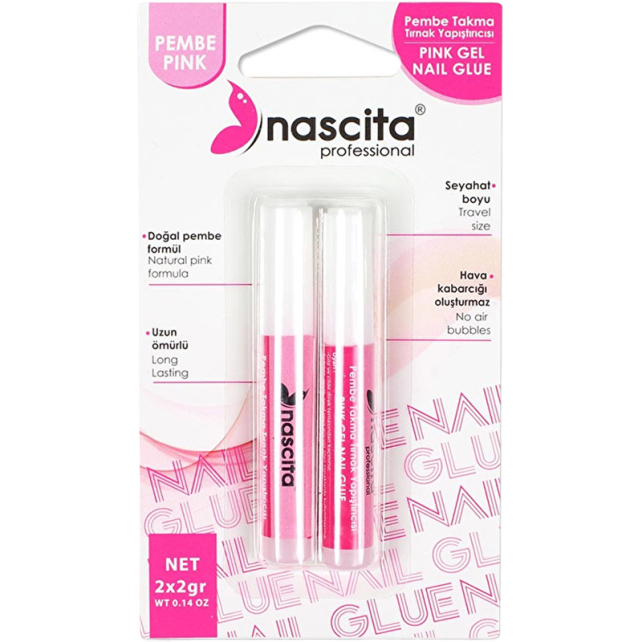 Nascita Takma Tırnak Yapıştırıcı - Pembe - 1
