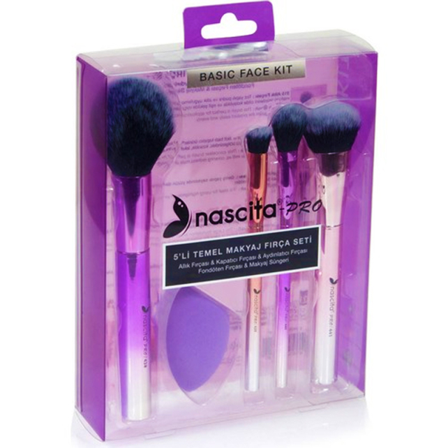 Nascita Temel Makyaj Fırça Seti - 5'li - 1